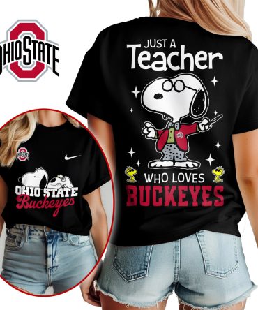 Ohio State Buckeyes , Premium Ncaa Snoopy Teacher Appreciation Women Shirt Ny