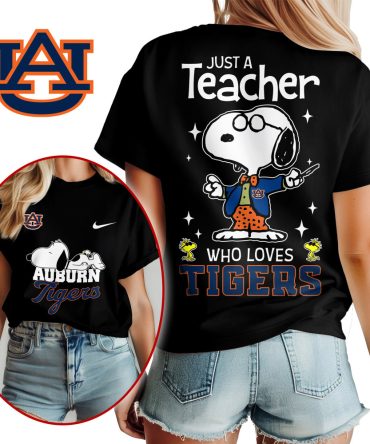 Auburn Tigers , Premium Ncaa Snoopy Teacher Appreciation Women Shirt Ny