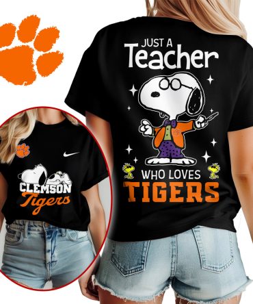 Clemson Tigers , Premium Ncaa Snoopy Teacher Appreciation Women Shirt Ny