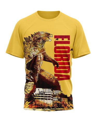 Florida Gators , Premium Ncaa Godzilla King Of The Monsters 3D Shirt Ny