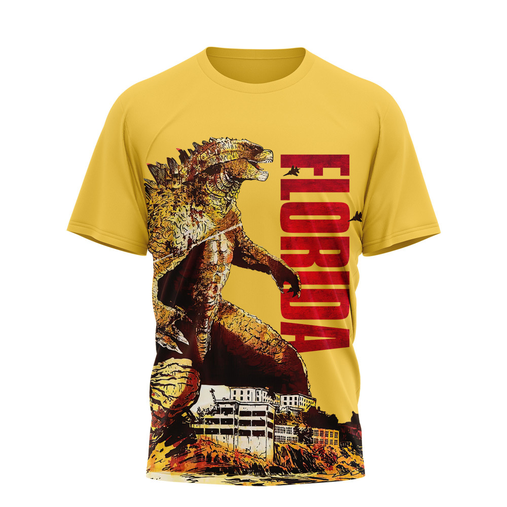 Florida Gators , Premium Ncaa Godzilla King Of The Monsters 3D Shirt Ny