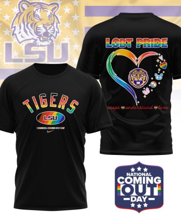 Lsu Tigers , Premium Ncaa National Coming Out Day 3D Shirt Ny