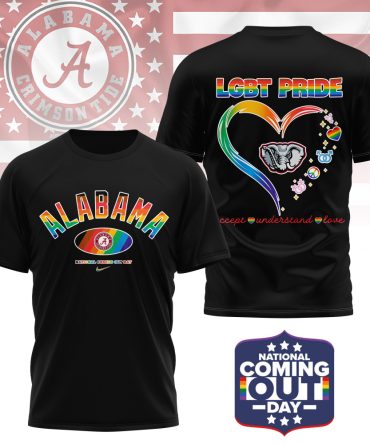 Alabama Crimson Tide , Premium Ncaa National Coming Out Day 3D Shirt Ny