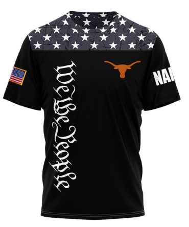 Texas Longhorns , Premium Ncaa We The People T-Shirt Mm