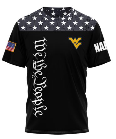 West Virginia Mountaineers , Premium Ncaa We The People T-Shirt Mm