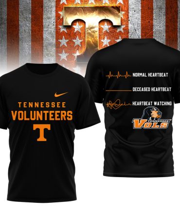 Tennessee Volunteers , Premium Ncaa Heartbeat Of True Fan 3D Shirt Hi