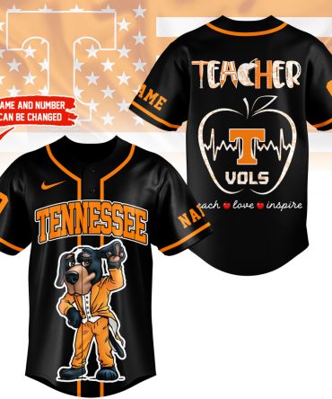 Tennessee Volunteers , Premium Teacher Appreciation Month Jersey Shirt Ny