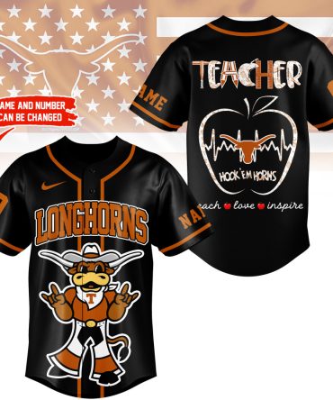 Texas Longhorns , Premium Teacher Appreciation Month Jersey Shirt Ny
