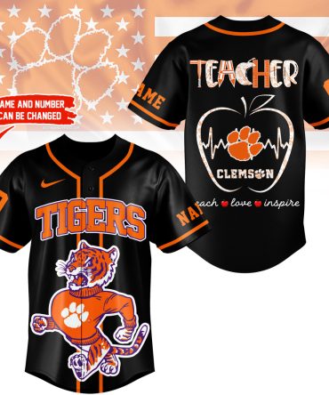 Clemson Tigers , Premium Teacher Appreciation Month Jersey Shirt Ny