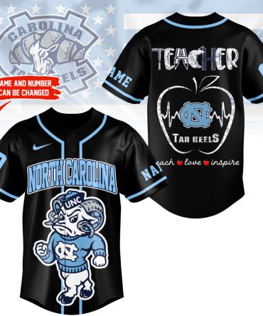 North Carolina Tar Heels , Premium Teacher Appreciation Month Jersey Shirt Ny