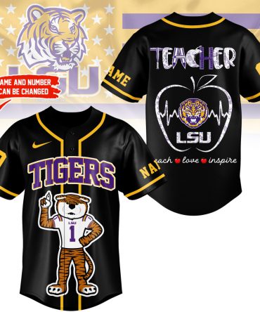 Lsu Tigers , Premium Teacher Appreciation Month Jersey Shirt Ny