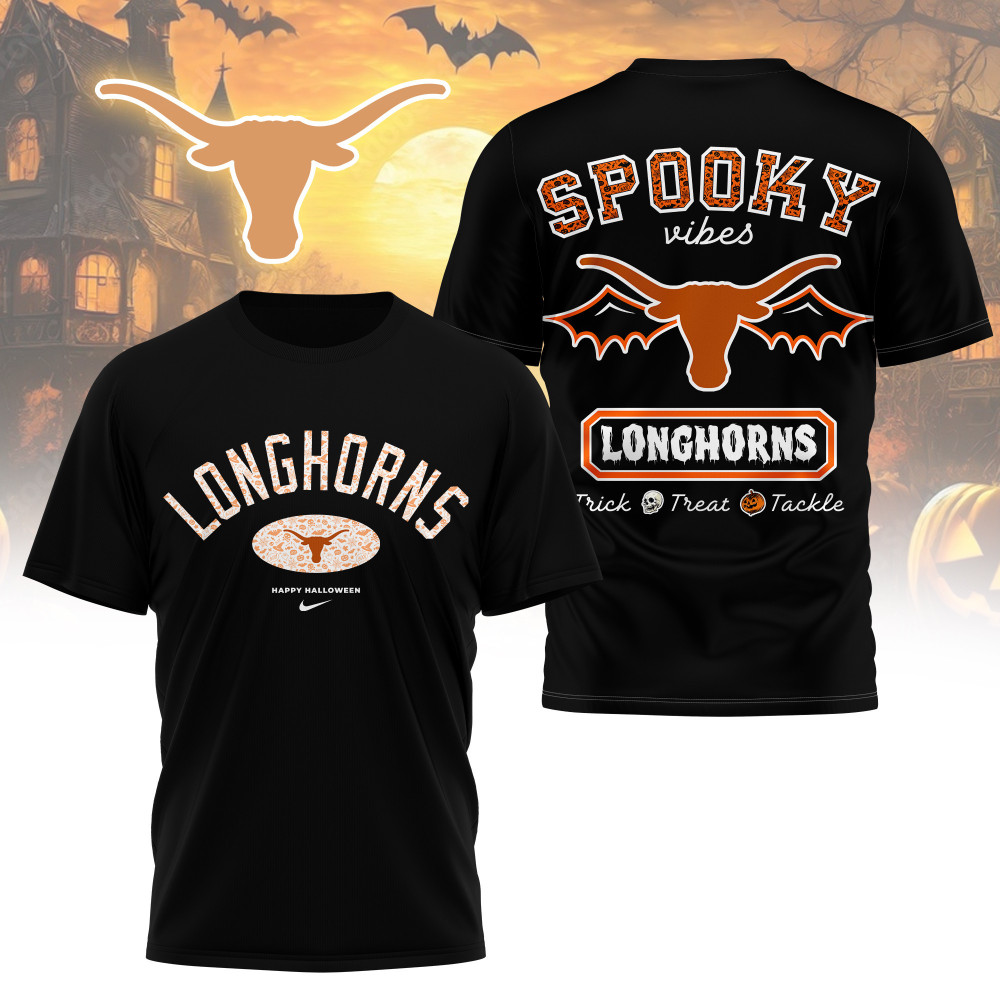 Texas Longhorns , Premium Pumpkin Season 3D Shirt Ny