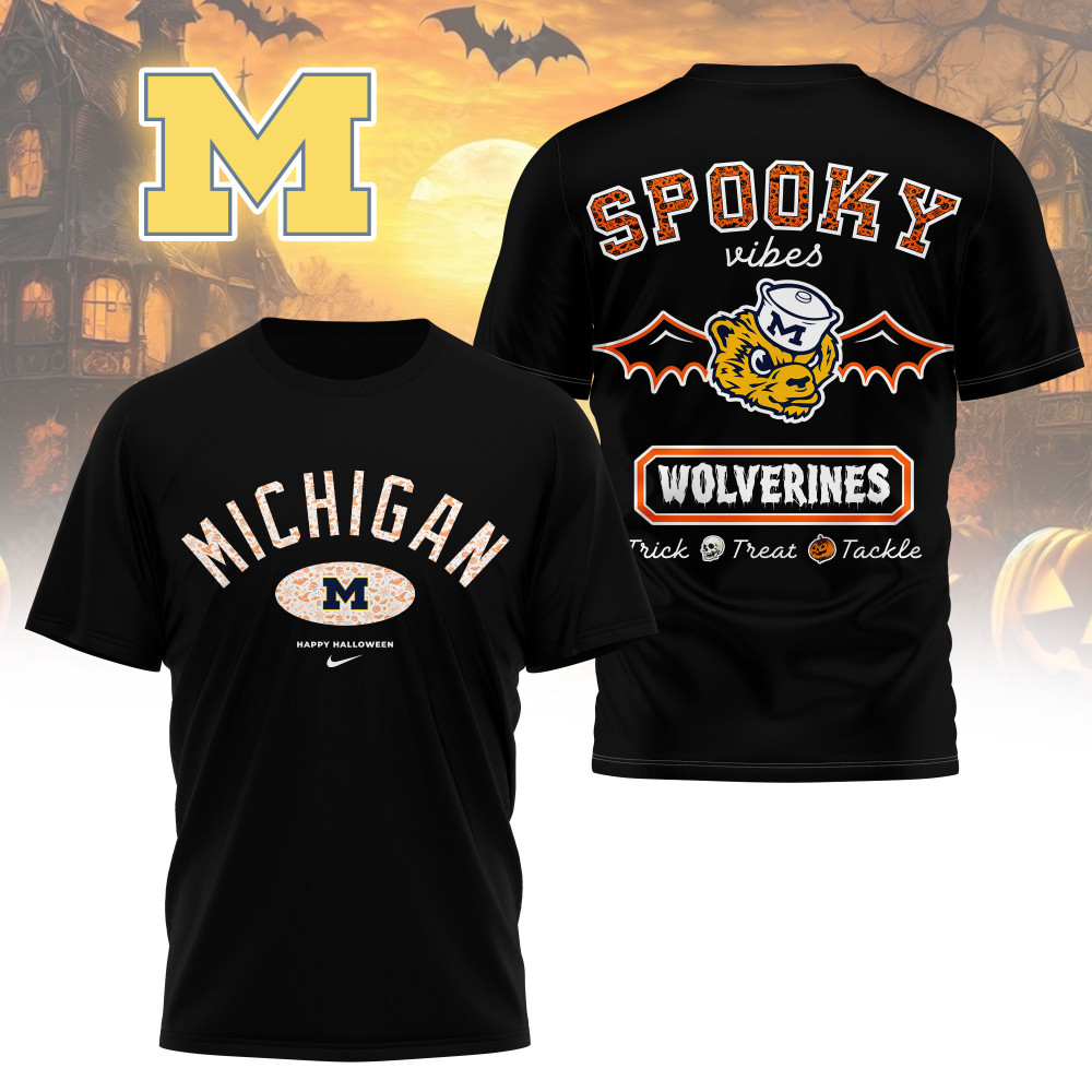 Michigan Wolverines , Premium Pumpkin Season 3D Shirt Ny