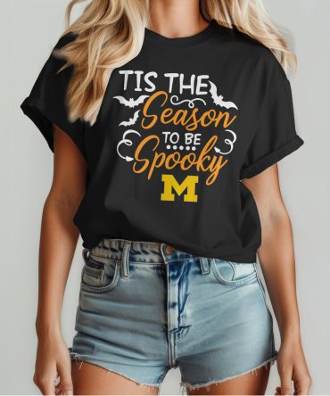 Michigan Wolverines , Premium Spooky Season Unisex Shirt Td