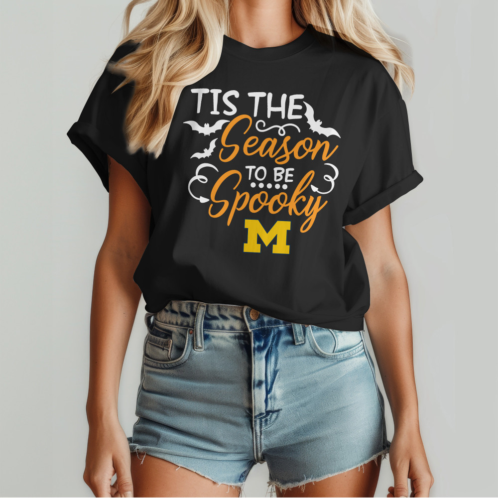 Michigan Wolverines , Premium Spooky Season Unisex Shirt Td
