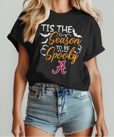 Alabama Crimson Tide , Premium Spooky Season Unisex Shirt Td