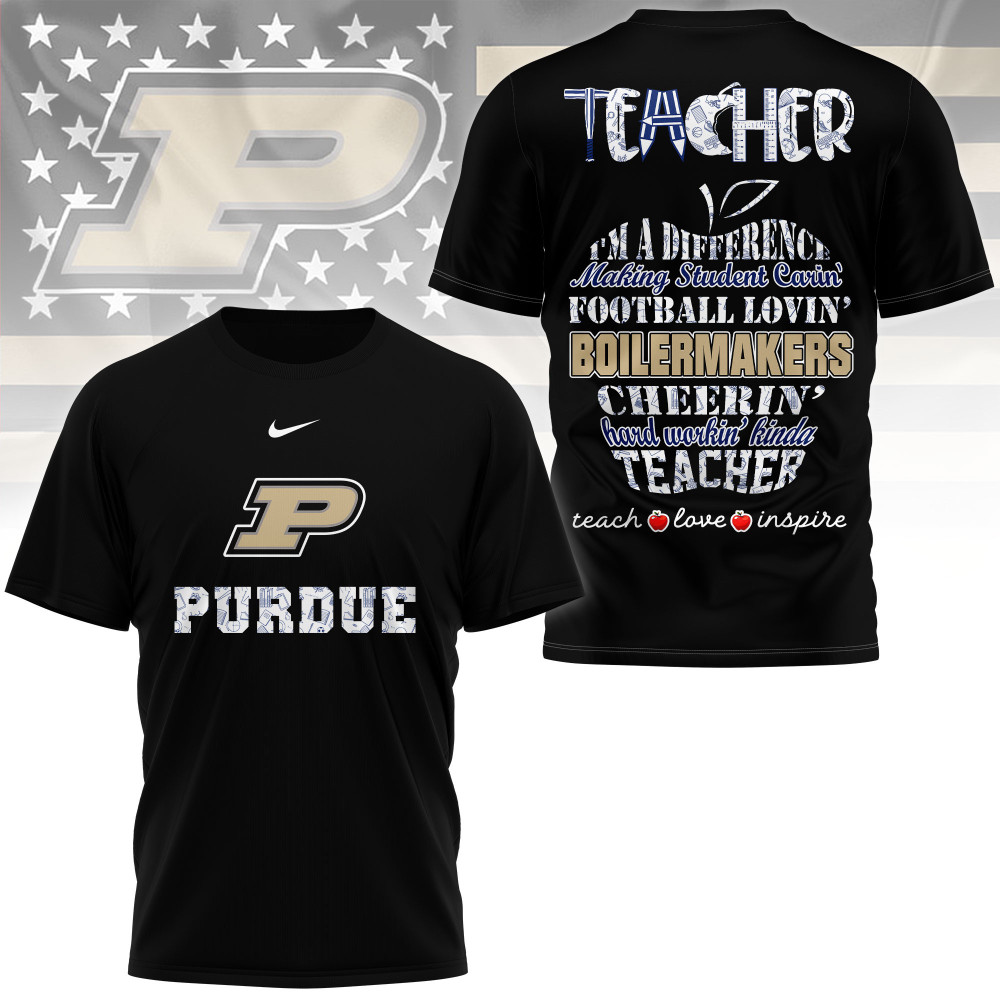 Purdue Boilermakers , Premium Teacher Pride 3D Shirt Ny