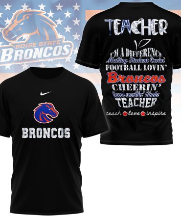Boise State Broncos , Premium Teacher Pride 3D Shirt Ny