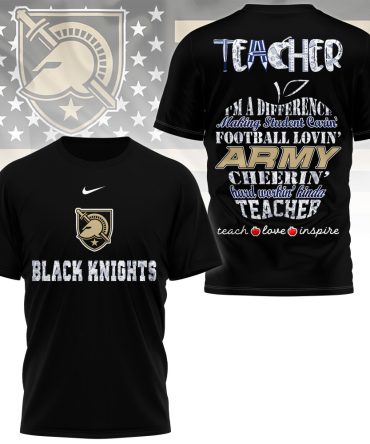 Army Black Knights , Premium Teacher Pride 3D Shirt Ny