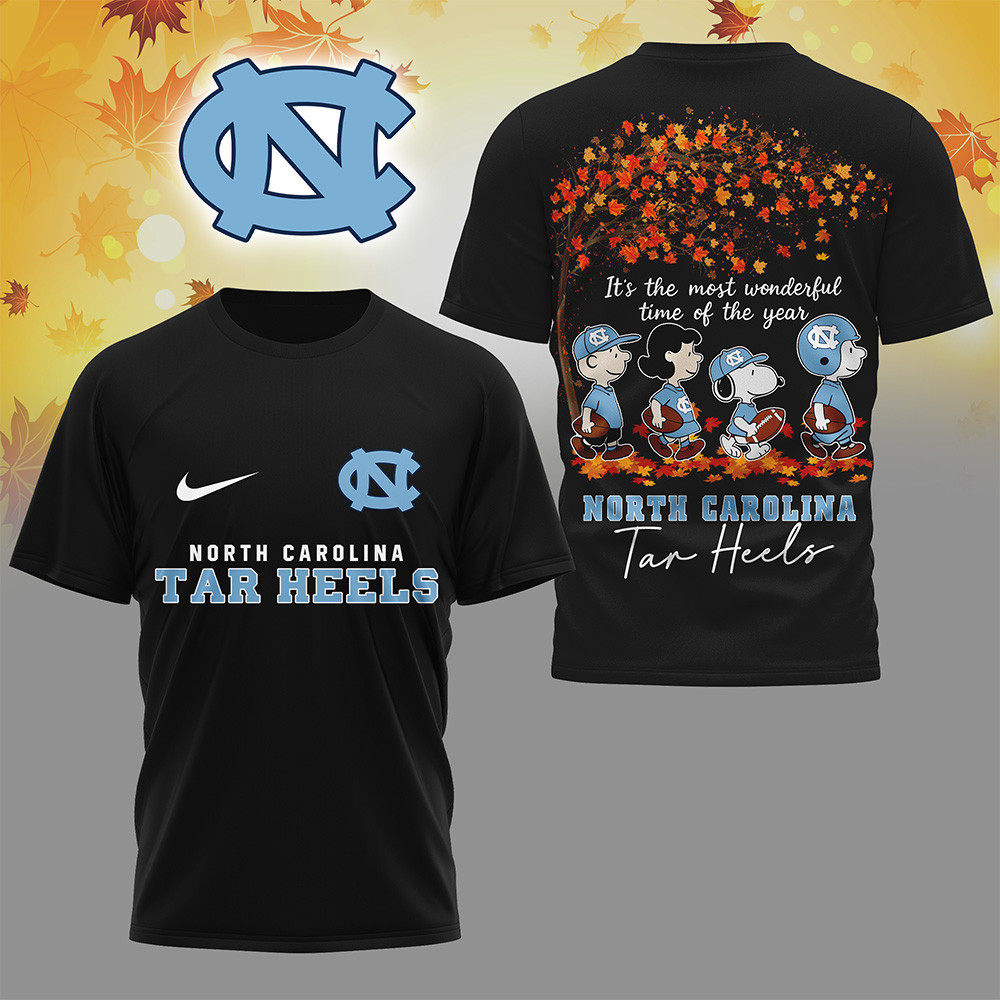 North Carolina Tar Heels , Premium Ncaa Fall Season 3D Shirt Hi