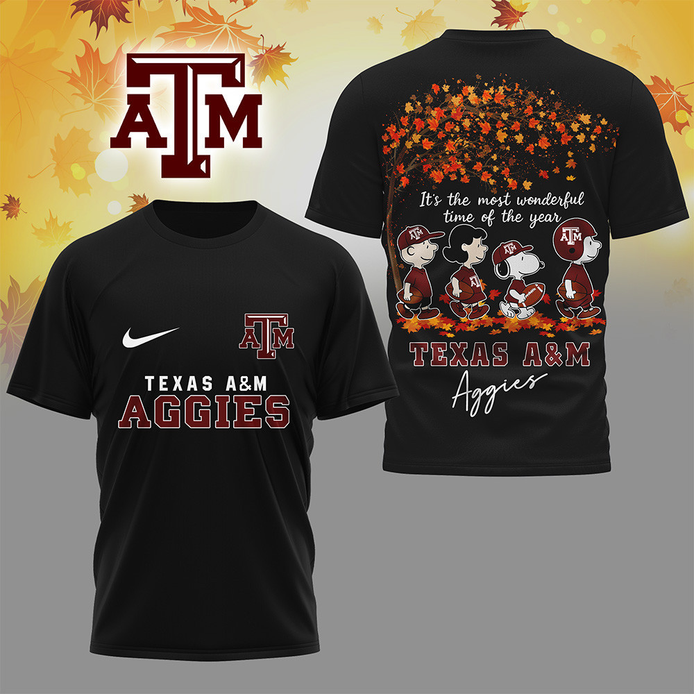 Texas A&M Aggies , Premium Ncaa Fall Season 3D Shirt Hi