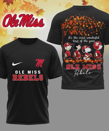 Ole Miss Rebels , Premium Ncaa Fall Season 3D Shirt Hi