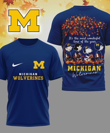 Michigan Wolverines , Premium Ncaa Fall Season 3D Shirt Hi