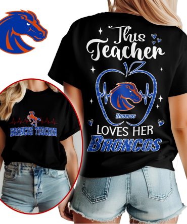 Boise State Broncos , Premiumteacher Appreciation Month Unisex Shirt Ny