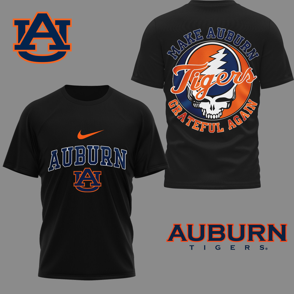 Auburn Tigers , Premium Grateful Game Day 3D Shirt Ny