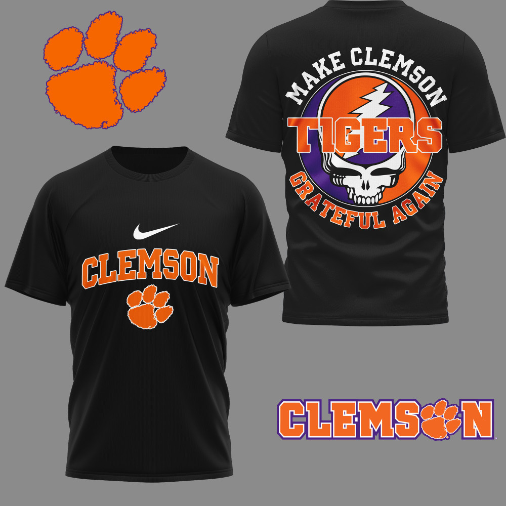 Clemson Tigers , Premium Grateful Game Day 3D Shirt Ny