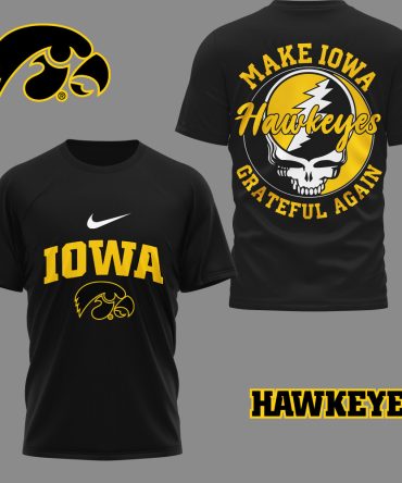 Iowa Hawkeyes , Premium Grateful Game Day 3D Shirt Ny