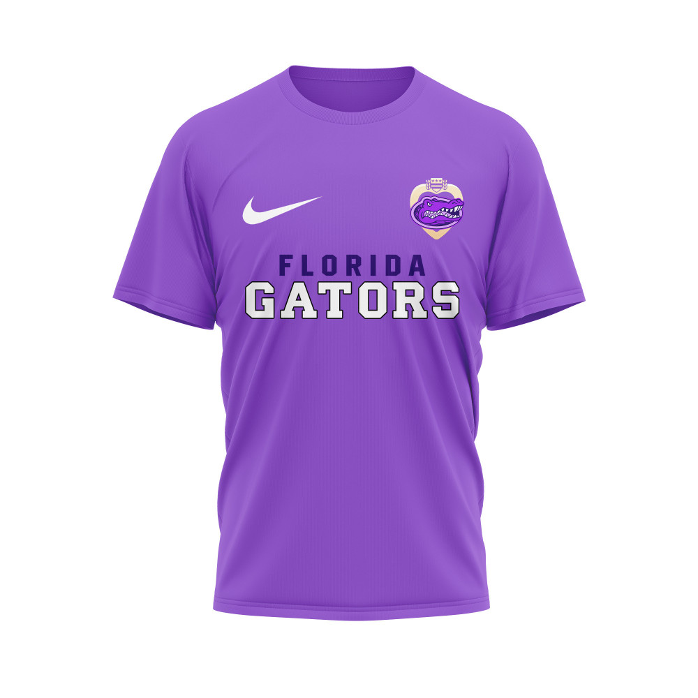 Florida Gators , Premium Ncaa Purple Heart Day 3D Shirt Hi