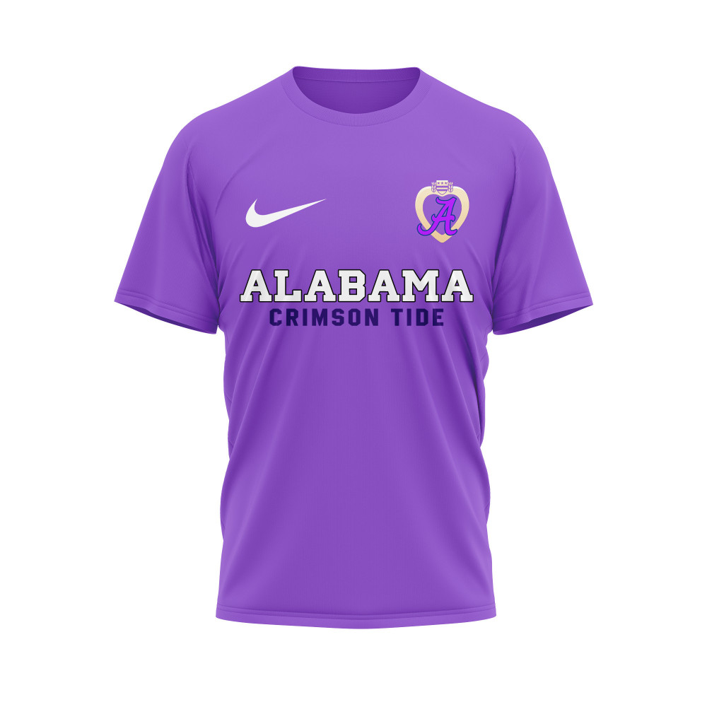 Alabama Crimson Tide , Premium Ncaa Purple Heart Day 3D Shirt Hi