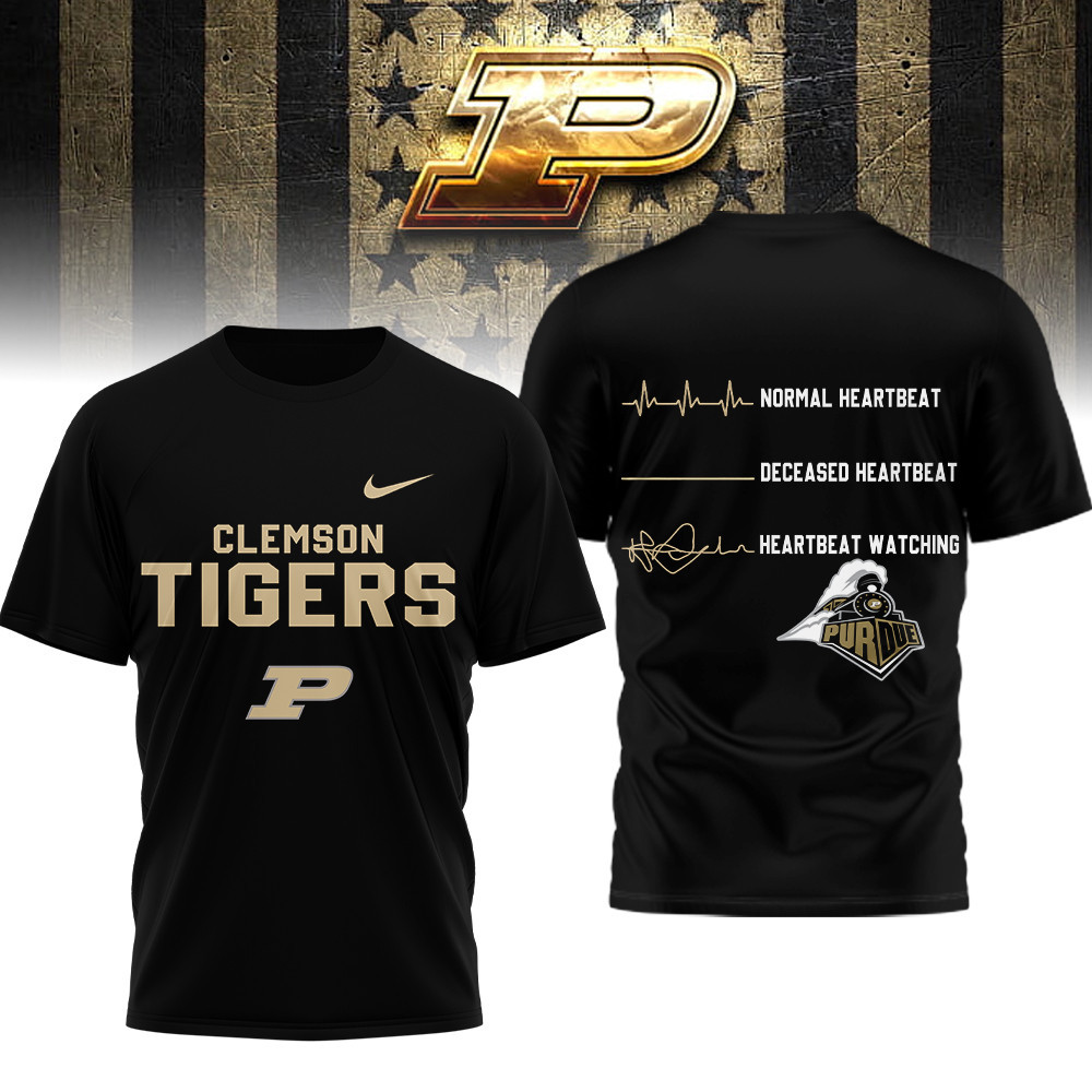 Purdue Boilermakers , Premium Ncaa Heartbeat Of True Fan 3D Shirt Hi