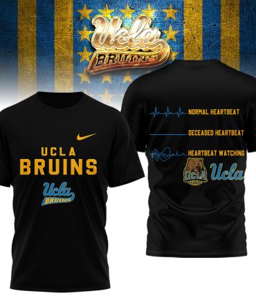 Ucla Bruins , Premium Ncaa Heartbeat Of True Fan 3D Shirt Hi