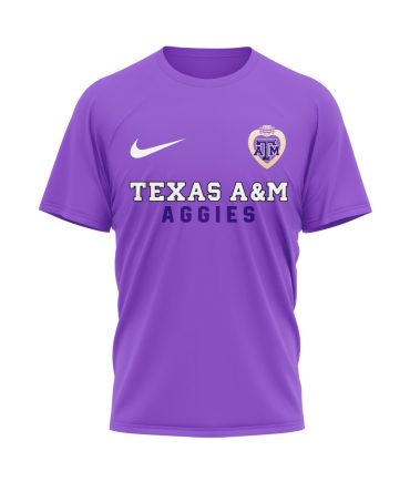 Texas A&M Aggies , Premium Ncaa Purple Heart Day 3D Shirt Hi
