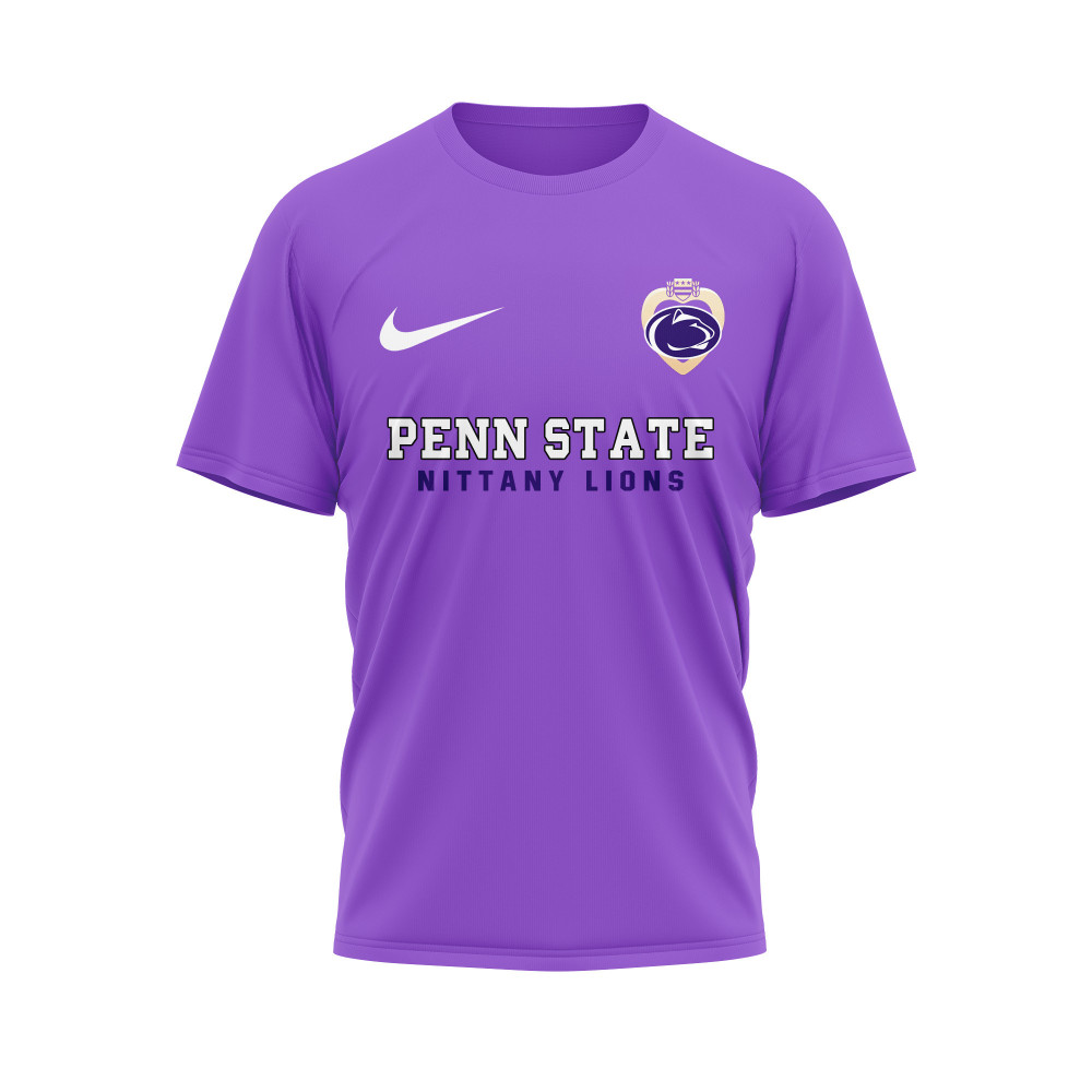 Penn State Nittany Lions , Premium Ncaa Purple Heart Day 3D Shirt Hi