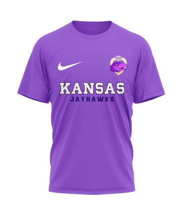 Kansas Jayhawks , Premium Ncaa  Purple Heart Day 3D Shirt Hi