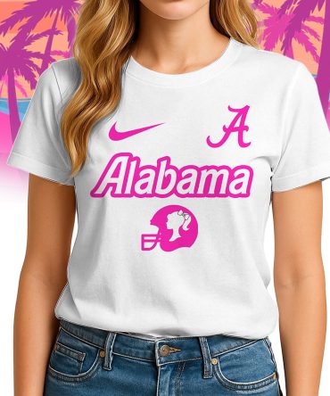 Alabama Crimson Tide , Premium Ncaa Barbie Shirt Hi