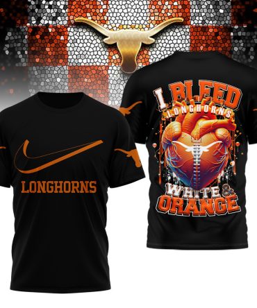Texas Longhorns , Premium Ncaa I Bleed 3D Shirt Hi