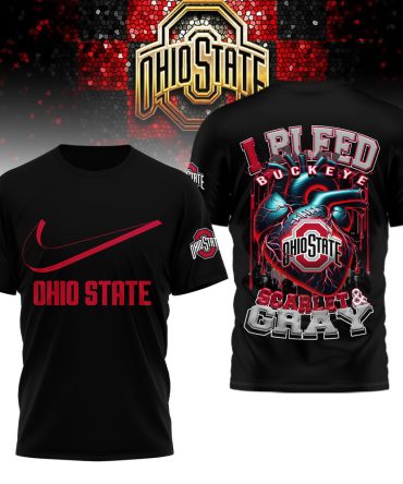 Ohio State Buckeyes , Premium Ncaa I Bleed 3D Shirt Hi