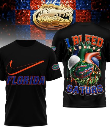 Florida Gators , Premium Ncaa I Bleed 3D Shirt Hi