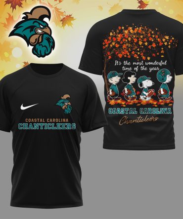 Coastal Carolina Chanticleers , Premium Ncaa Fall Season 3D Shirt Hi