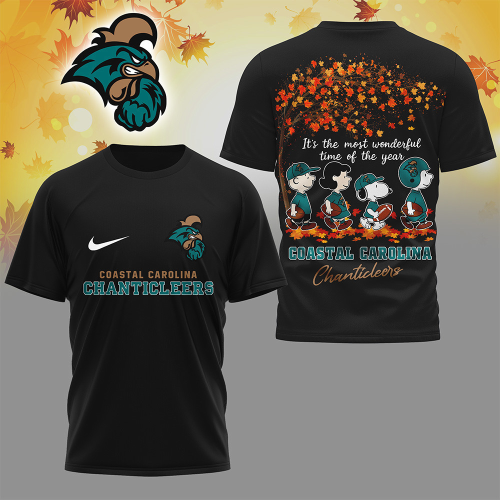 Coastal Carolina Chanticleers , Premium Ncaa Fall Season 3D Shirt Hi