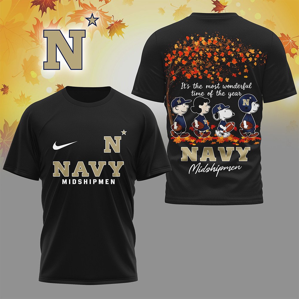Navy Midshipmen , Premium Ncaa Fall Season 3D Shirt Hi