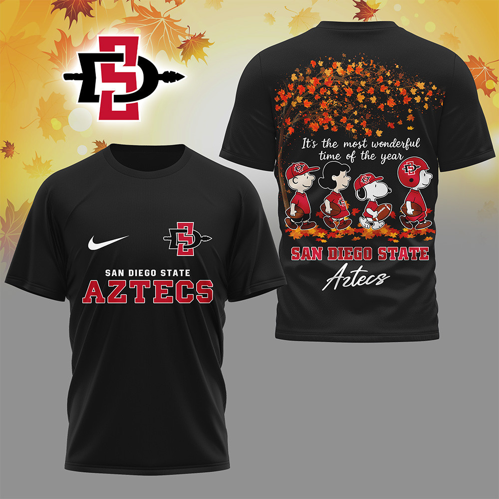 San Diego State Aztecs , Premium Ncaa Fall Season 3D Shirt Hi