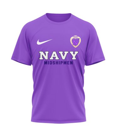 Navy Midshipmen , Premium Ncaa Purple Heart Day 3D Shirt Hi