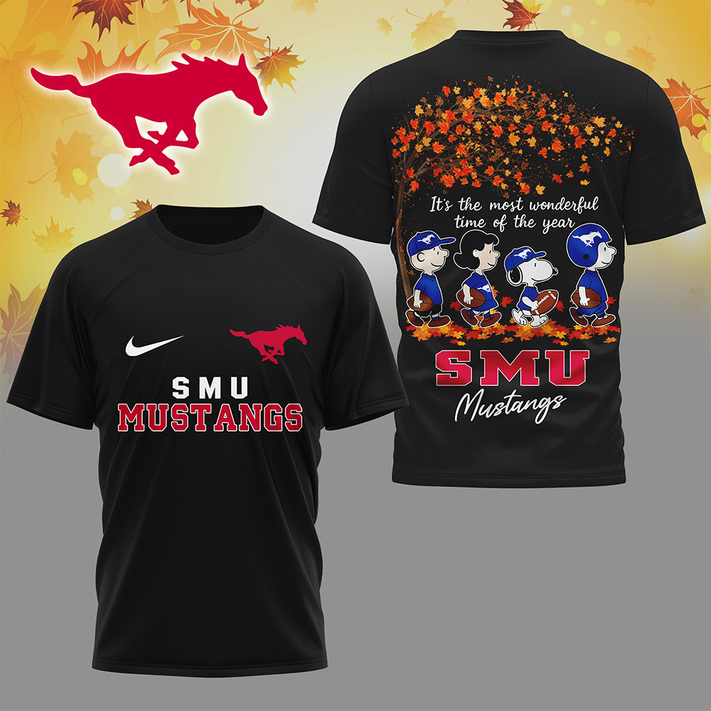 Smu Mustangs , Premium Ncaa Fall Season 3D Shirt Hi