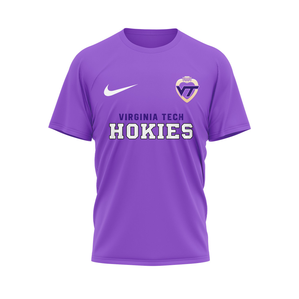 Virginia Tech Hokies , Premium Ncaa Purple Heart Day 3D Shirt Hi