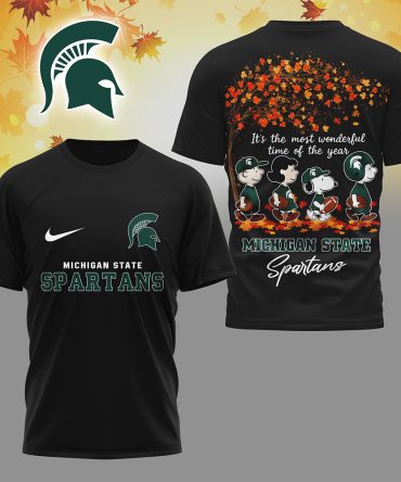 Michigan State Spartans , Premium Ncaa Fall Season 3D Shirt Hi